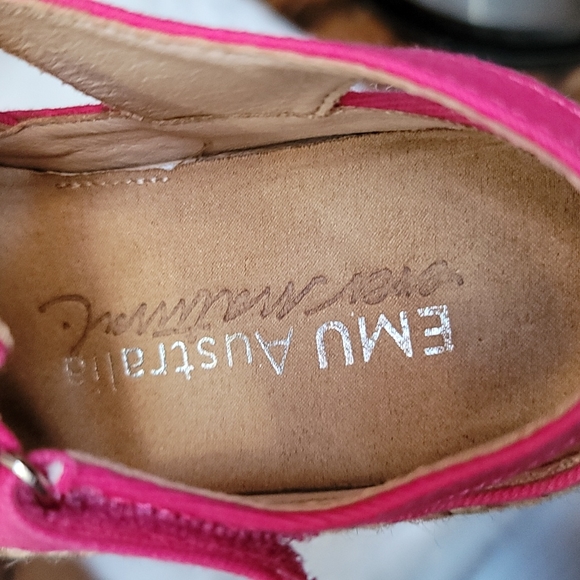EMU Pink Sandals Size K 13 - Picture 9 of 10